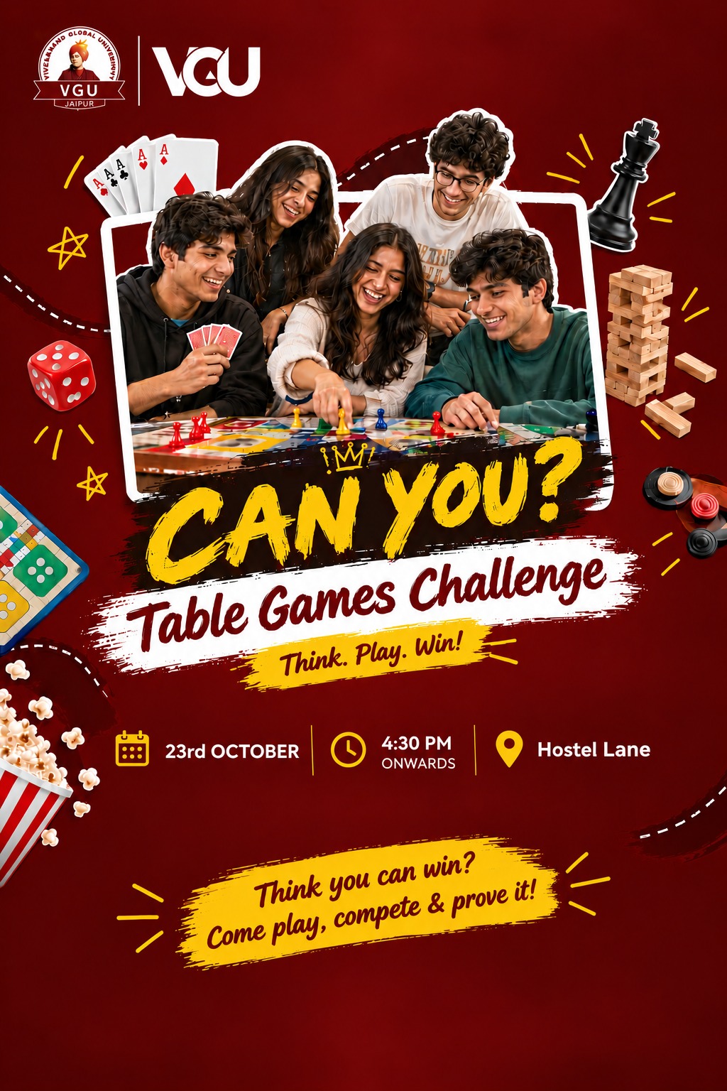 Poster for Can You?? : Table Games Challenge