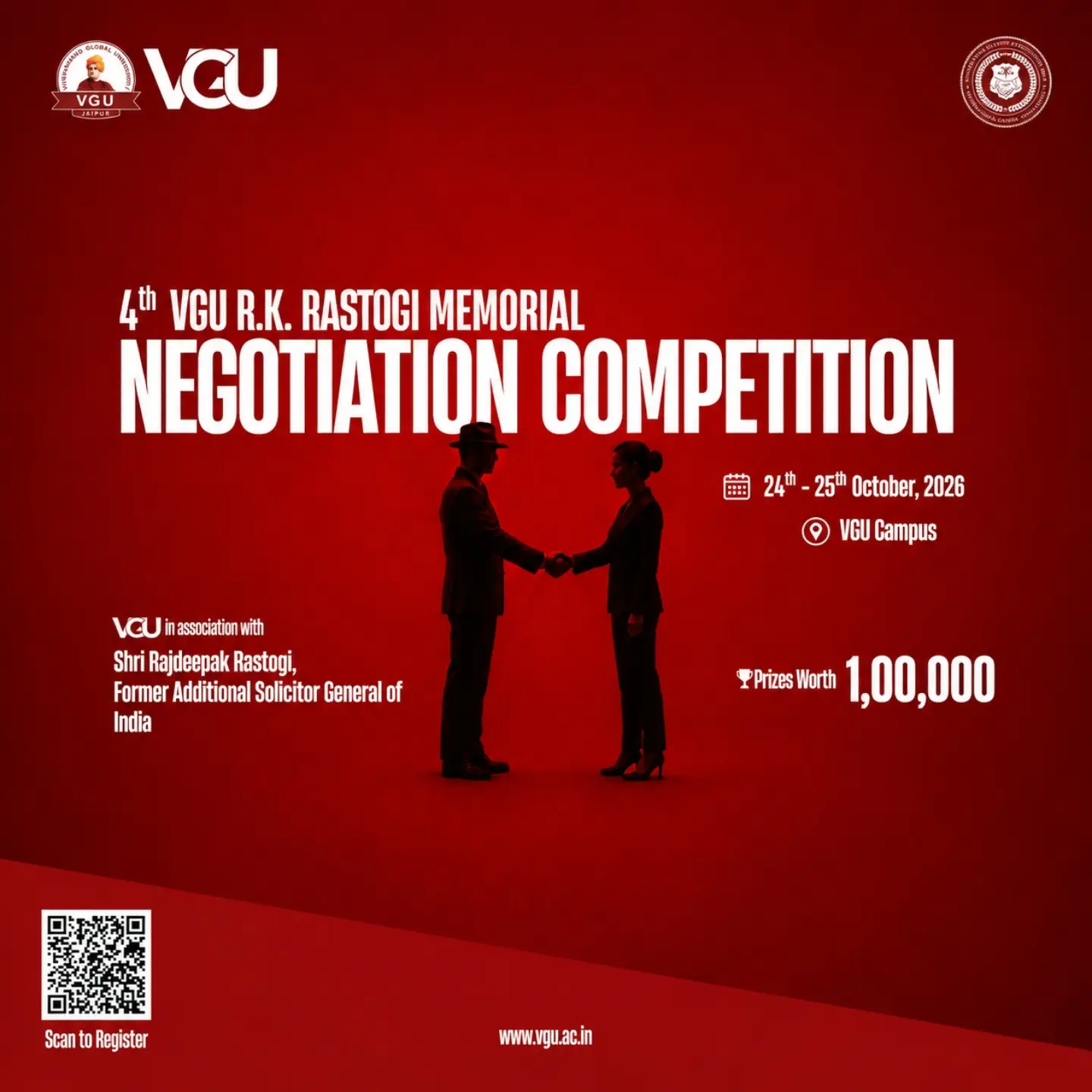 Poster for NEGOTIATION COMPETITION