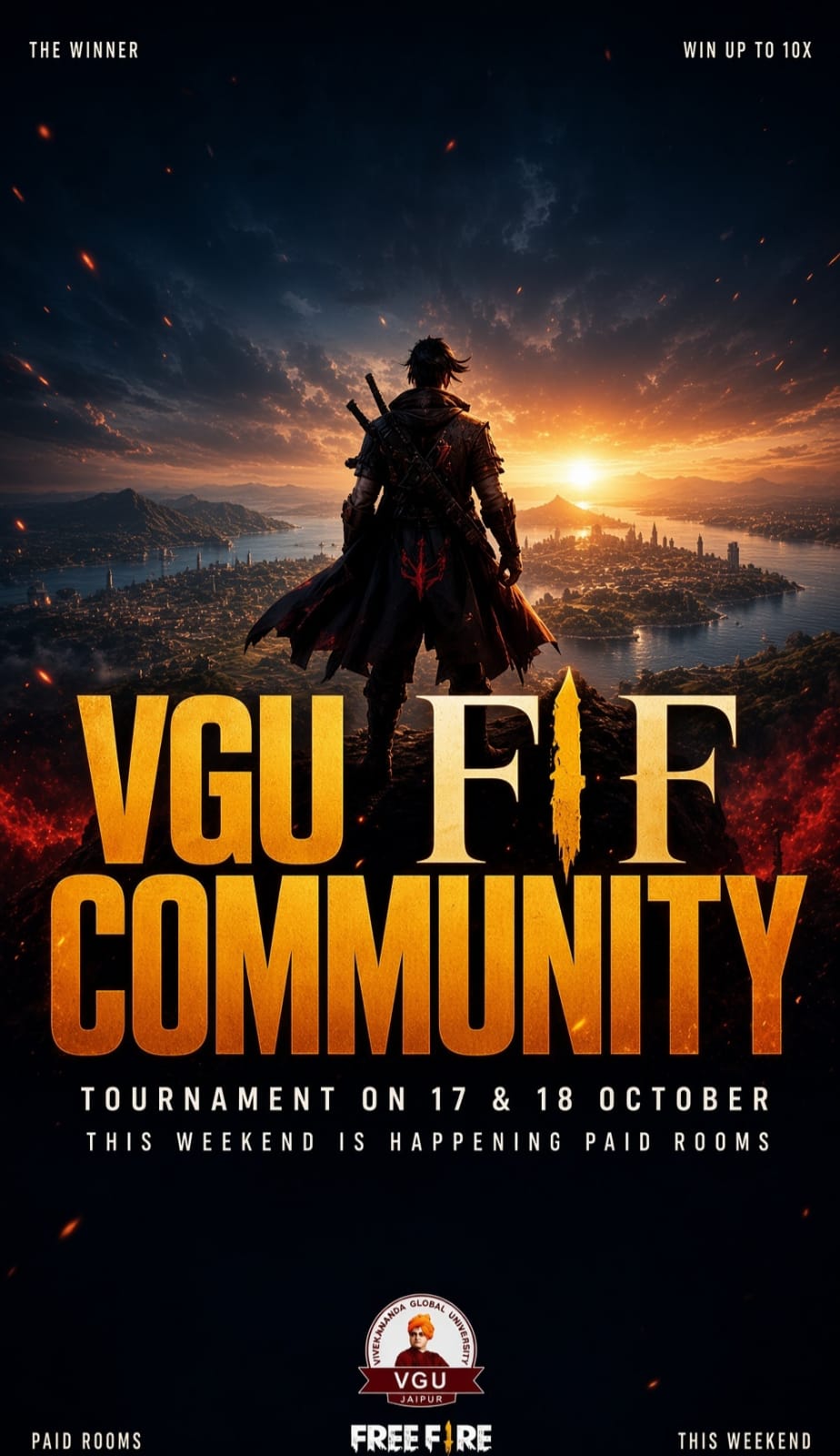 Poster for VGU FF COMMUNITY