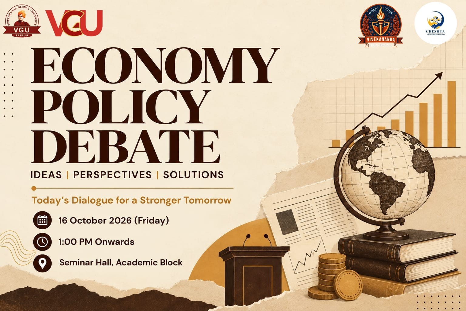 Poster for ECONOMIC POLICY DEBATE 2026