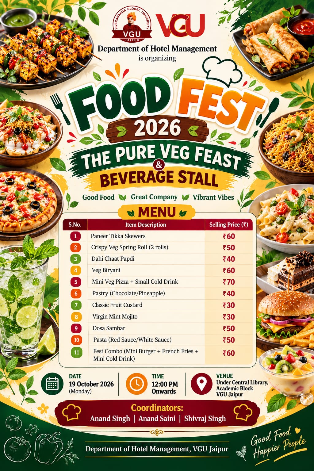 Poster for FOOD FEST 2026